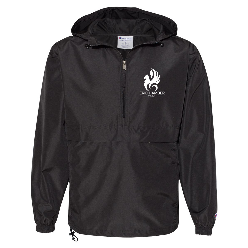 EHSS Music | Champion® Packable Anorak Jacket - Black