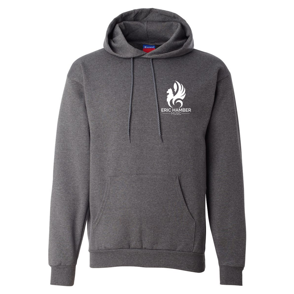 EHSS Music | Champion® Powerblend ECO Fleece Hoodie - Heather Charcoal LC