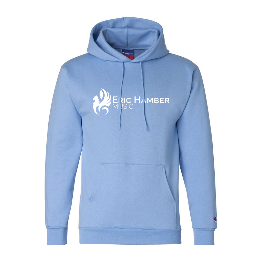 EHSS Music | Champion® Powerblend ECO Fleece Hoodie - Light Blue