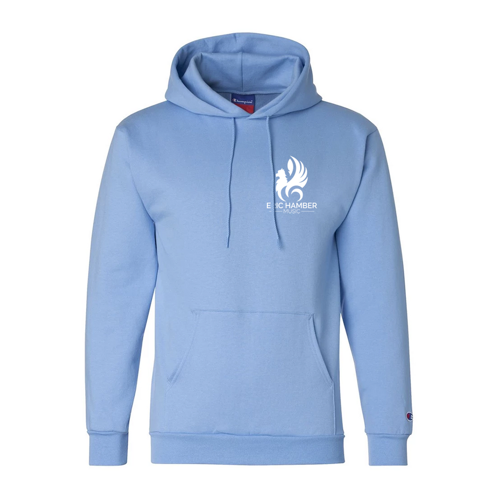 EHSS Music | Champion® Powerblend ECO Fleece Hoodie - Light Blue LC