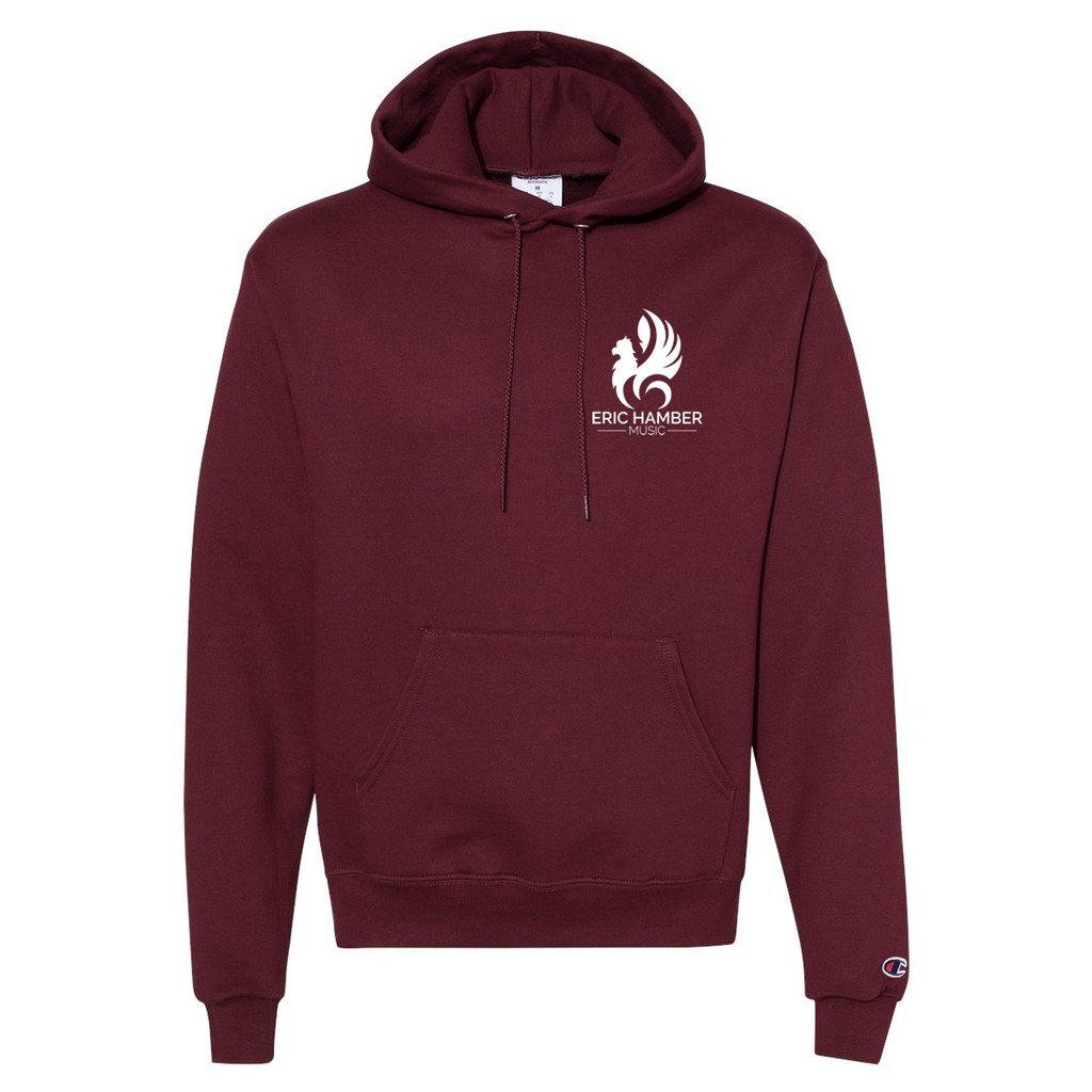 EHSS Music | Champion® Powerblend ECO Fleece Hoodie - Maroon LC