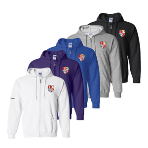 Jules Quesnel | Gildan® Full Zip Hooded Adult Sweatshirt (Unisex)