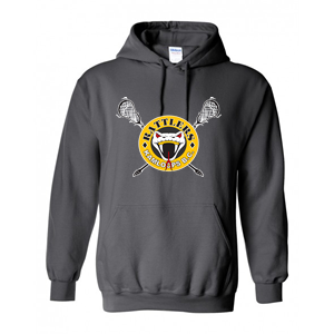 Kamloops Rattlers - Adult/Youth Heavy Blend Cotton Hoodie - Charcoal (Booking Only)