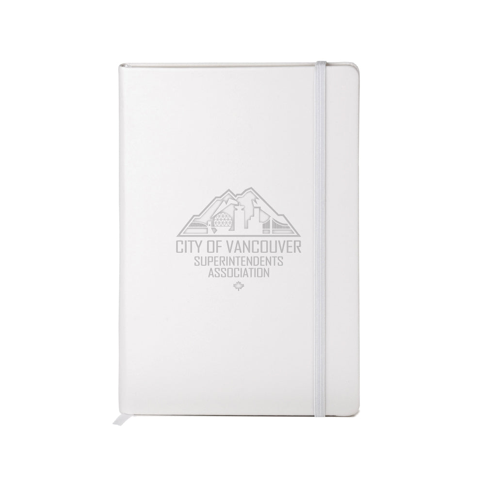 COVSA | Neoskin® Hard Cover Journal - White