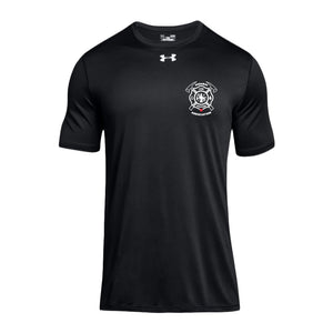 SVFD | Under Armour® Locker 2.0 Short Sleeve Performance Shirt — Black
