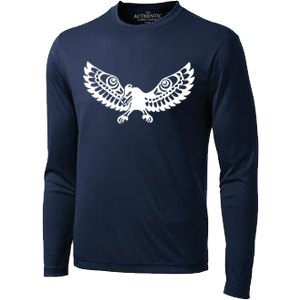 UBC Ultimate Club (AMS) - Long Sleeve Performance Shirt - Navy (Booking Only)
