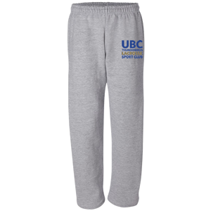 UBC Thunderbirds Lacrosse SC - Open Bottom Fleece Sweatpants with Pockets