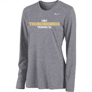 UBC Thunderbirds Tennis SC - NIKE Legend Long Sleeve Shirt (Team Members Only)