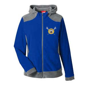 Kamloops Rattlers - Womens Team 365 Fleece - Royal Blue & Carbon(Booking Only)
