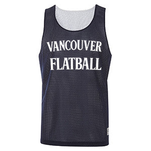 UBC Ultimate Club (AMS) - Vancouver Flatball - Mesh Reversible Pinnie - BLANK BACK (Booking Only)