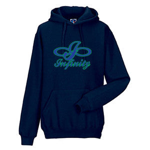 Infinity Volleyball - Russell Athletic Fleece Hooded Pullover - Navy (Booking Only)